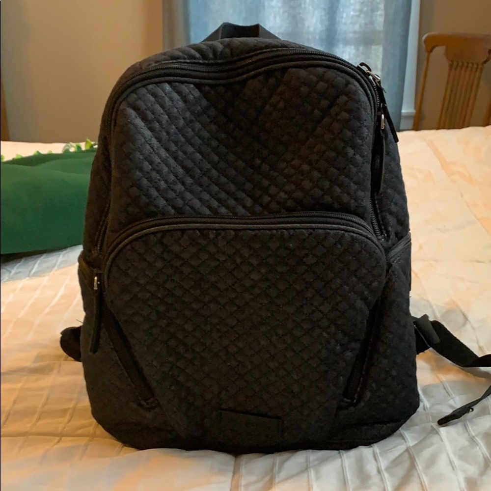 Dark blue denim Vera Bradley Mini backpack